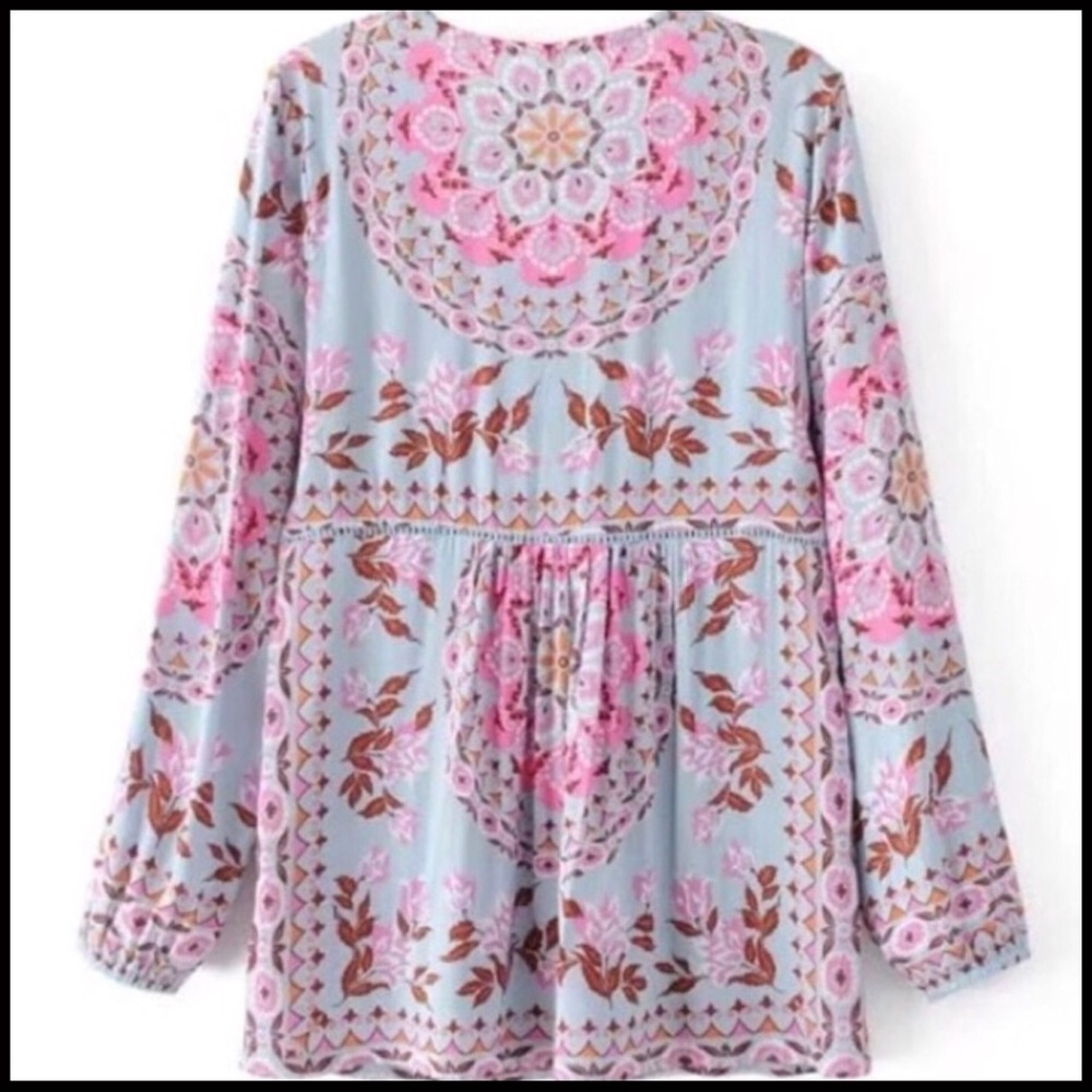 Happy Colors Boho Tunic - Picture 4 of 5